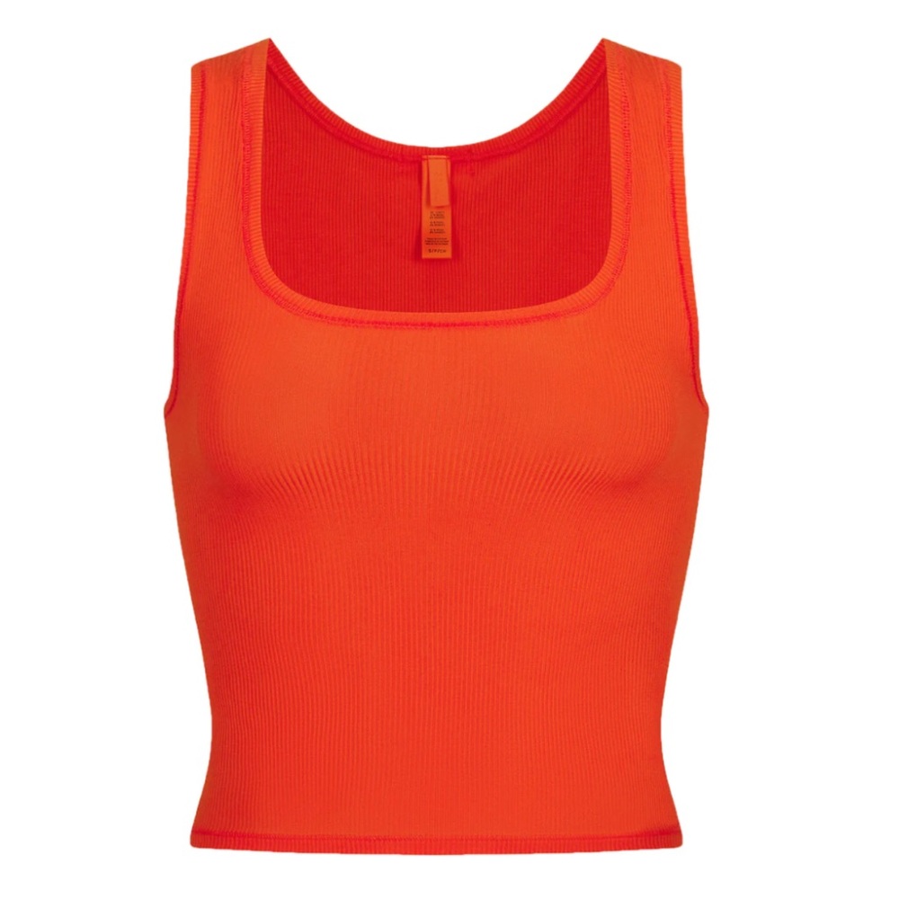 - SKIMS SOFT LOUNGE TANK- FIRE